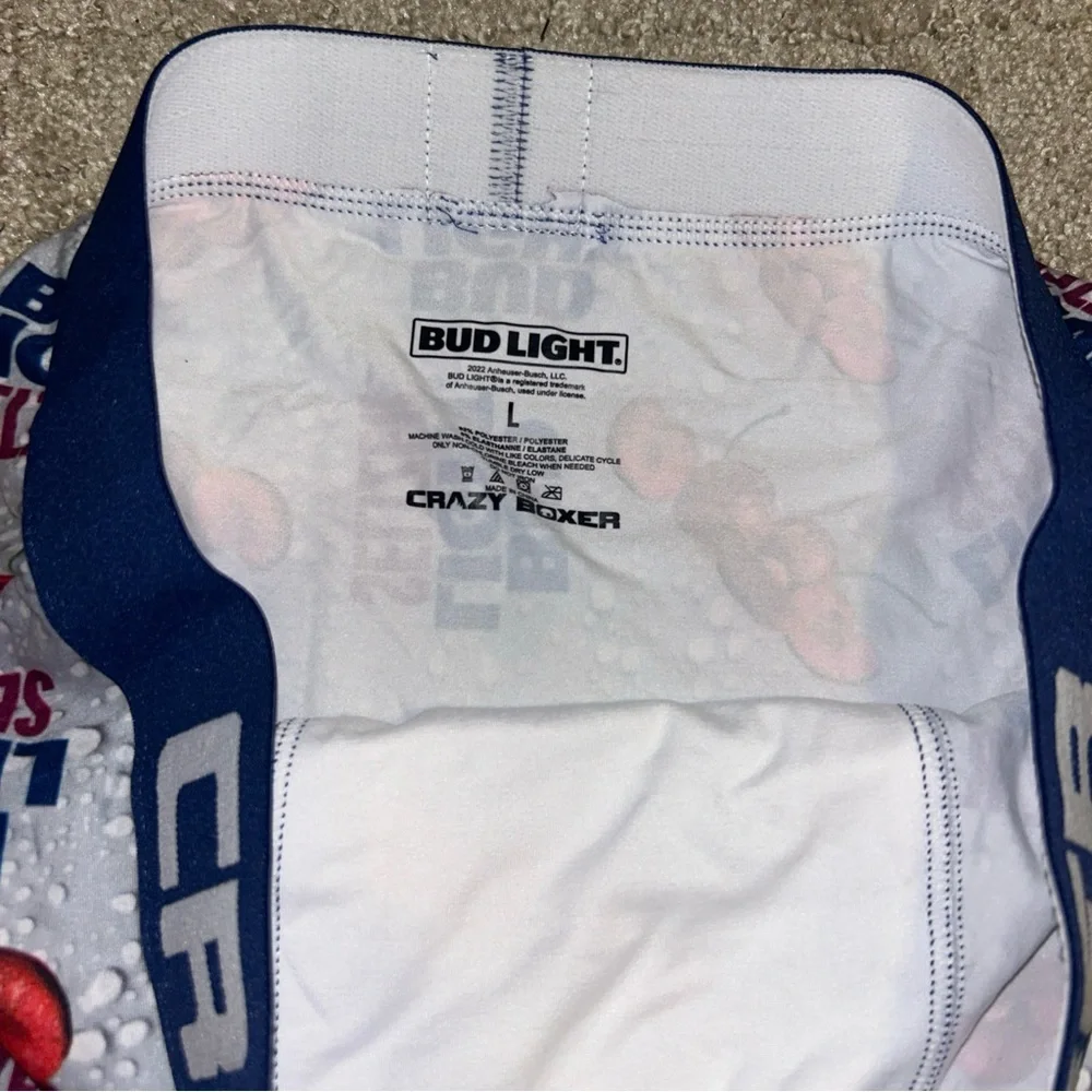 Crazy Boxer Men’s L Bud Light Seltzer Cherry Shorts